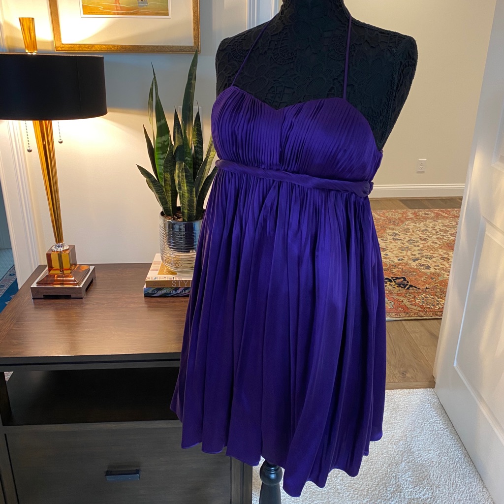 Alice + Olivia Silk Holiday Dress